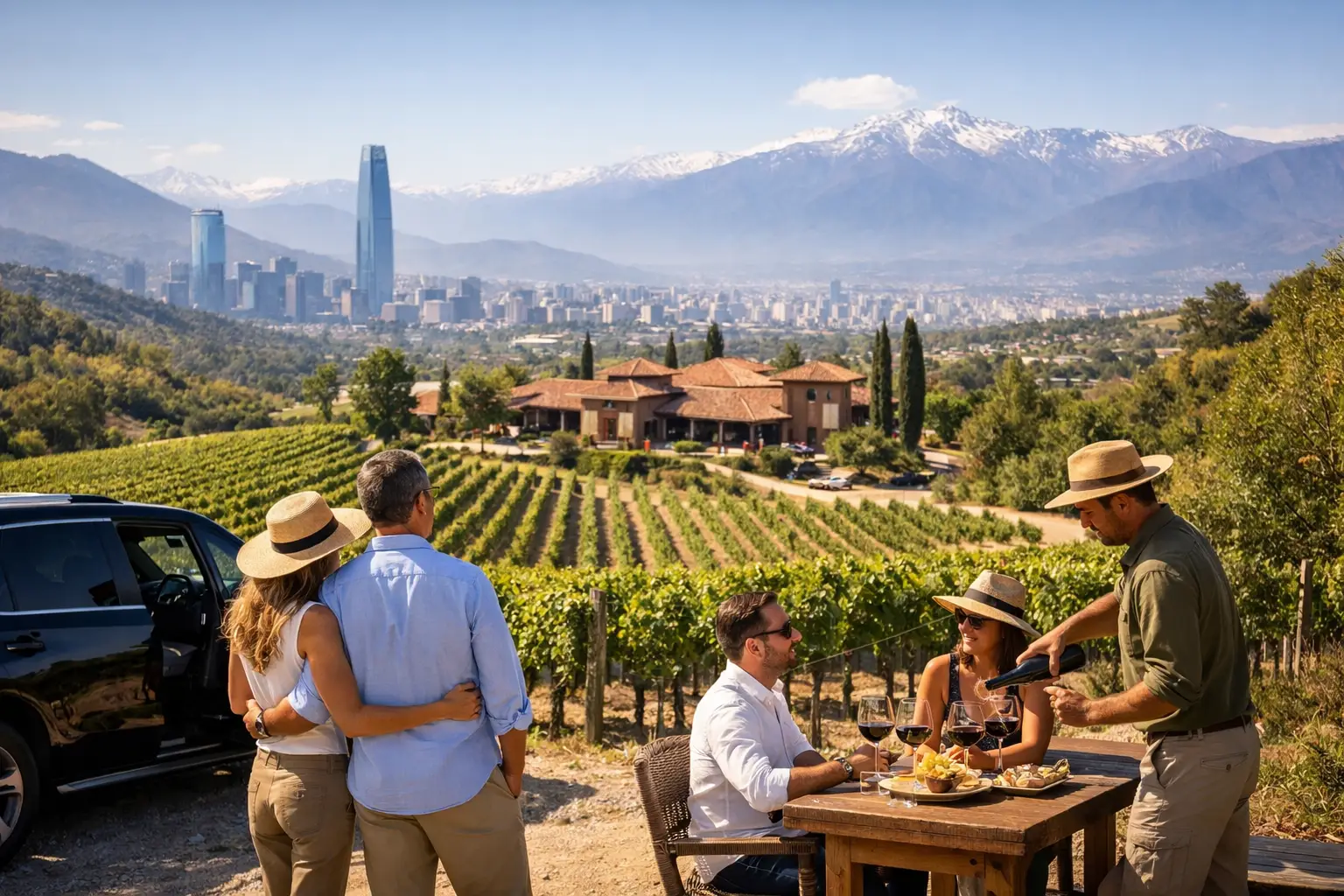 Chile Vineyards Worth a Private Day From Santiago