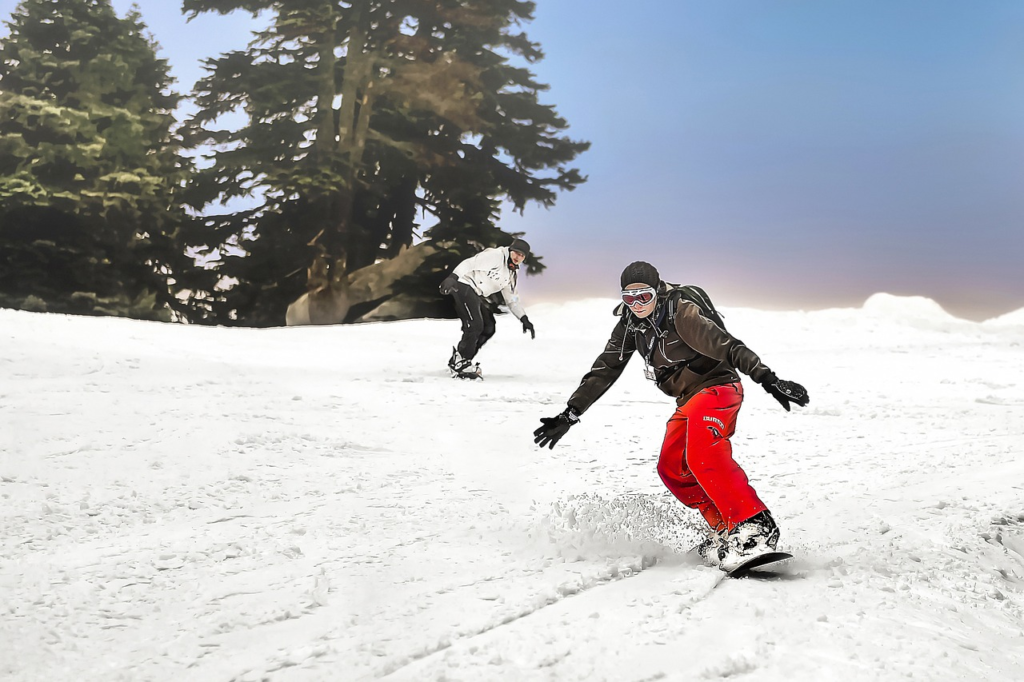 Valle Nevado landscapes for skiing and snowboarding