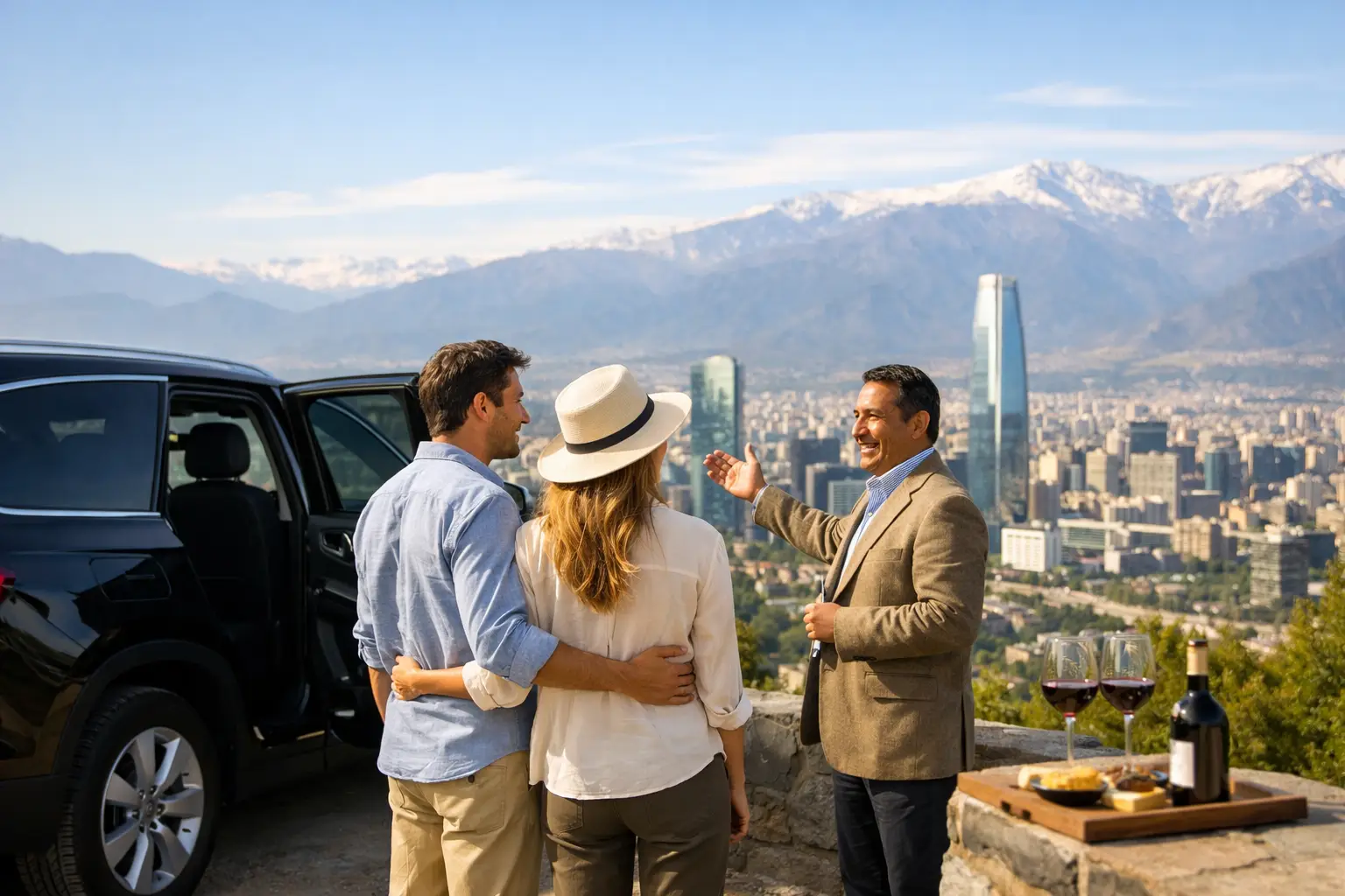 Private Santiago Tour From Airport Guide