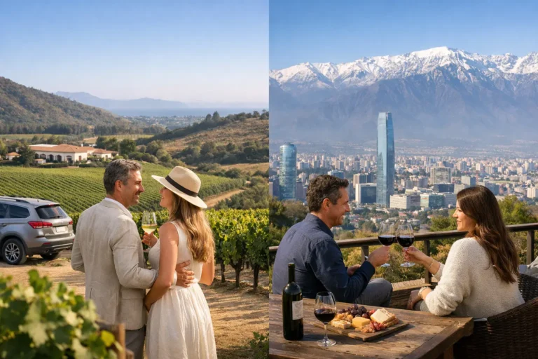 Casablanca or Maipo Wine Tasting?