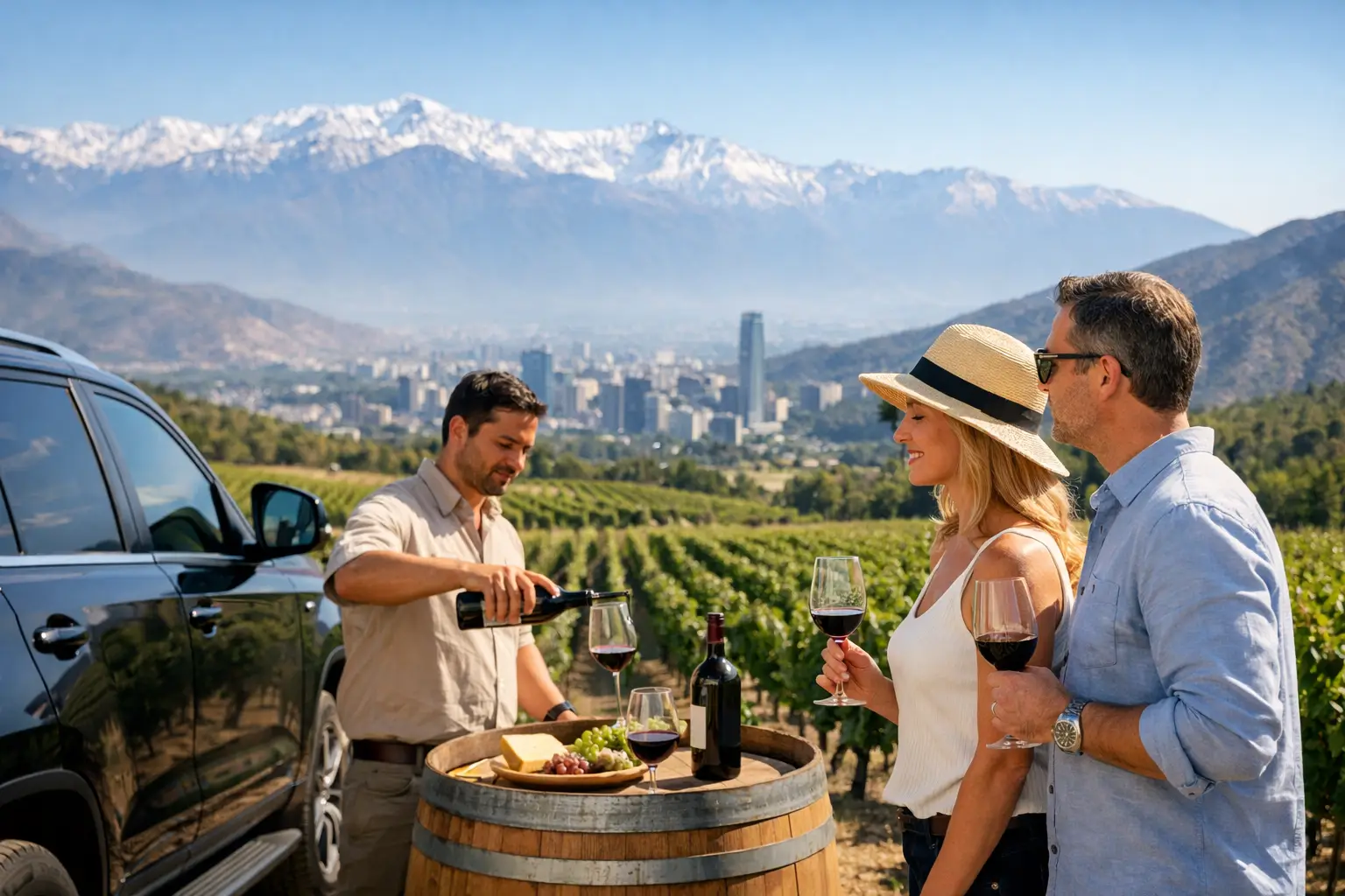 Wine Tasting Day From Santiago